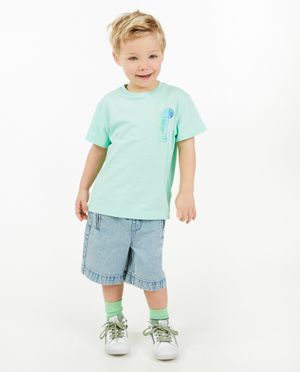 T-shirts - T-shirt met reli&euml;fprint