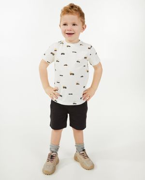Wit T-shirt - Samson
