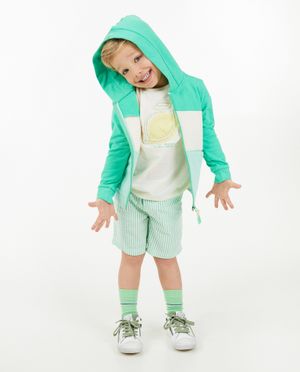 Sweatvest met color block - Kidz Nation