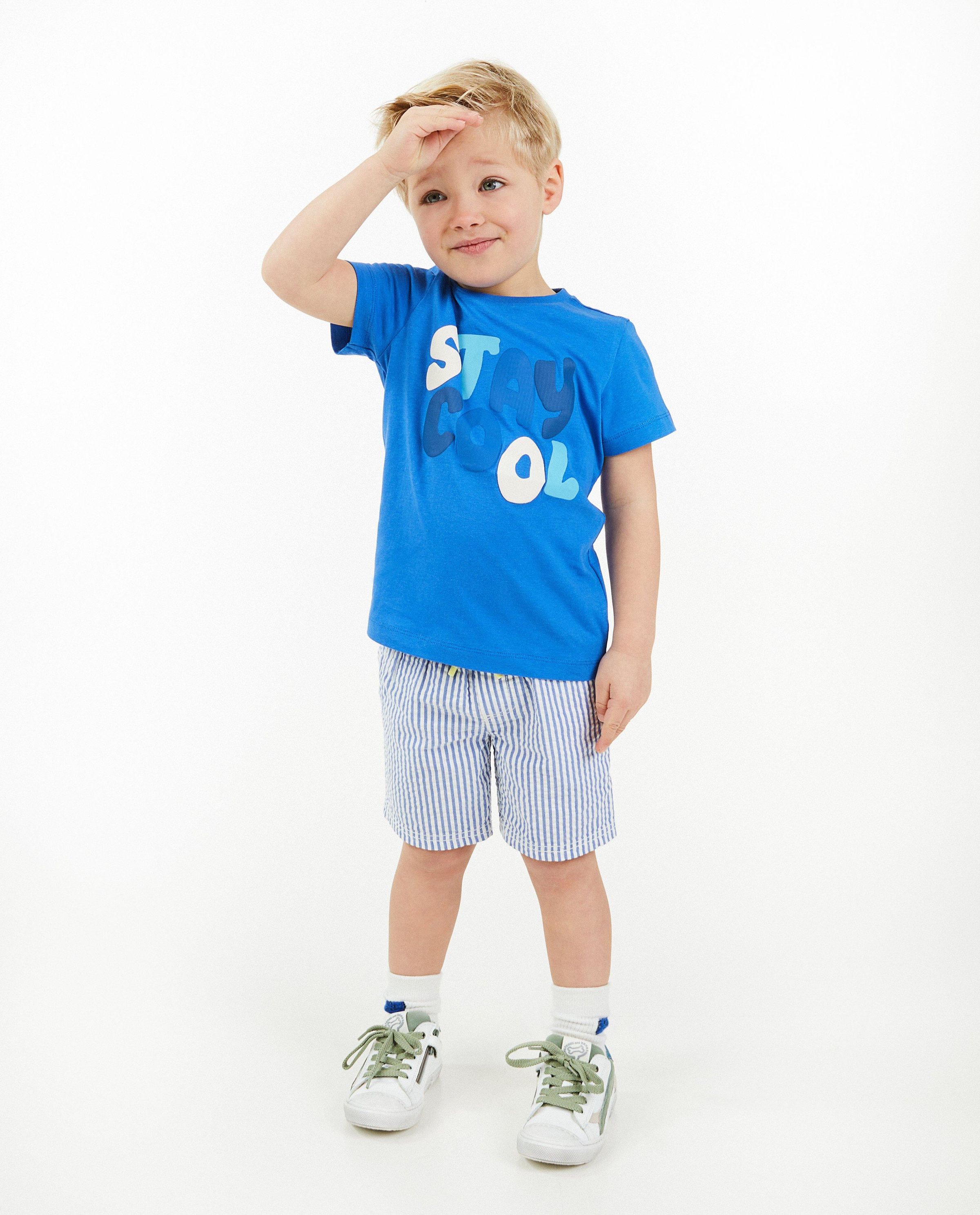 T-shirt met opschrift - Kidz Nation
