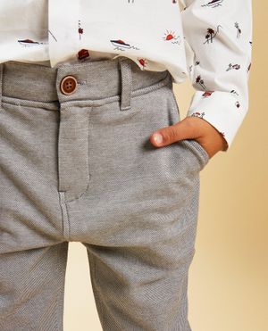 Broeken - Grijze broek