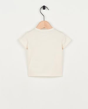 T-shirts - Wit T-shirt met print