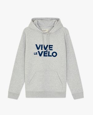 Sweaters - Hoodie met bloklogo, heren