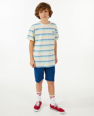 T-shirt met strepen - Fish & Chips