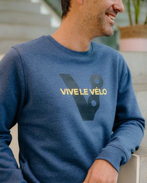 Sweater Vive le V&eacute;lo - Vive le v&eacute;lo