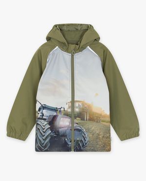 Jas met tractorprint - Minymo