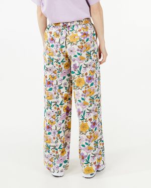 Pantalons - Pantalon &agrave; imprim&eacute; floral, jambe large