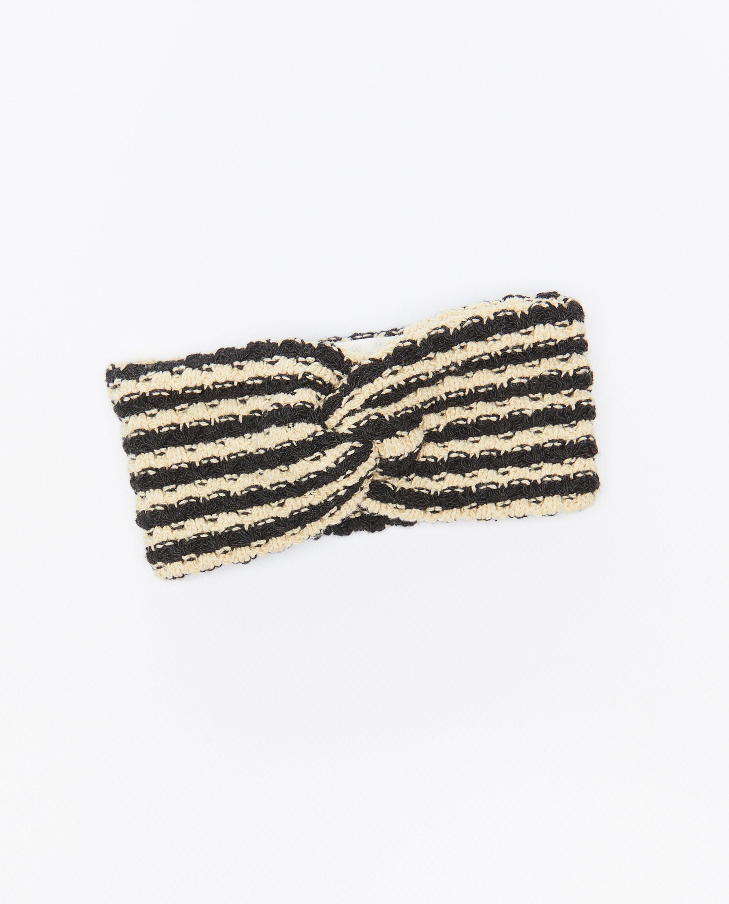 Crochet haarband met strepen - Cuddles and Smiles