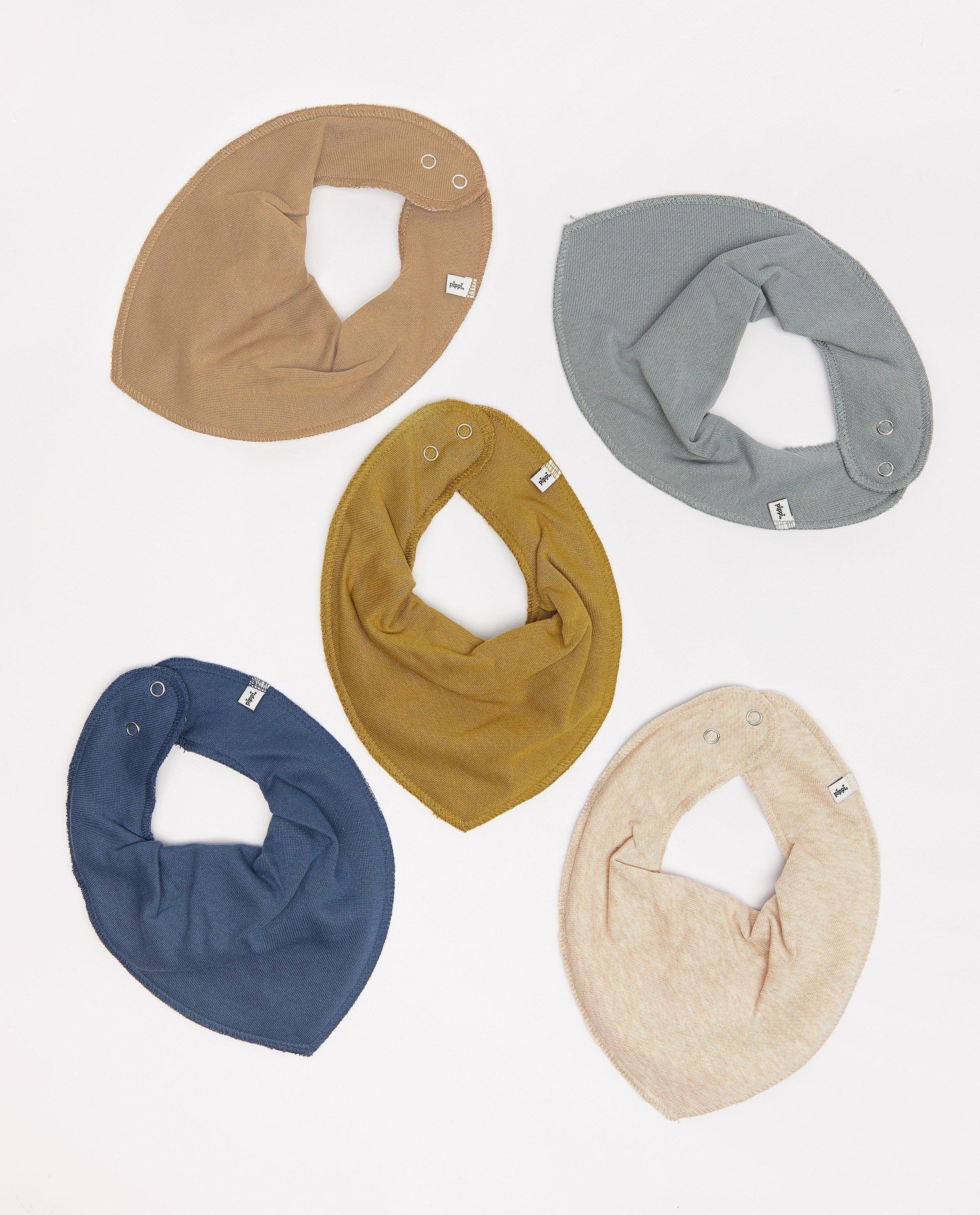 Lot de 5&nbsp;bandanas bibs - Pippi