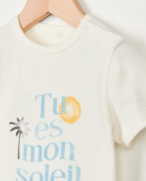 T-shirts - T-shirt met opschrift, FR