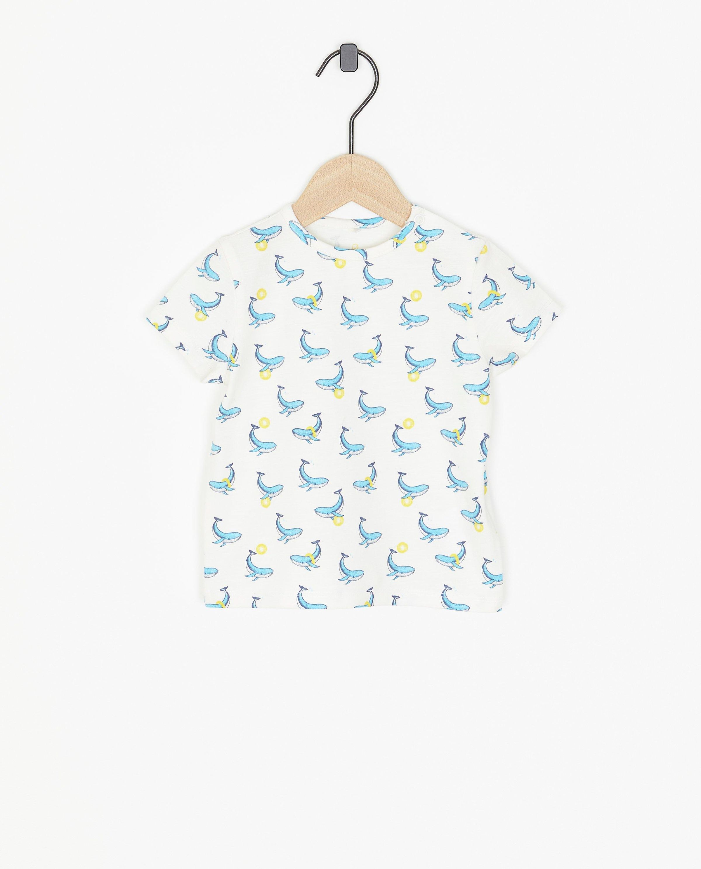 T-shirt met print - Cuddles and Smiles