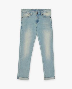 Blauwe jeans, straight fit - Indian Blue Jeans