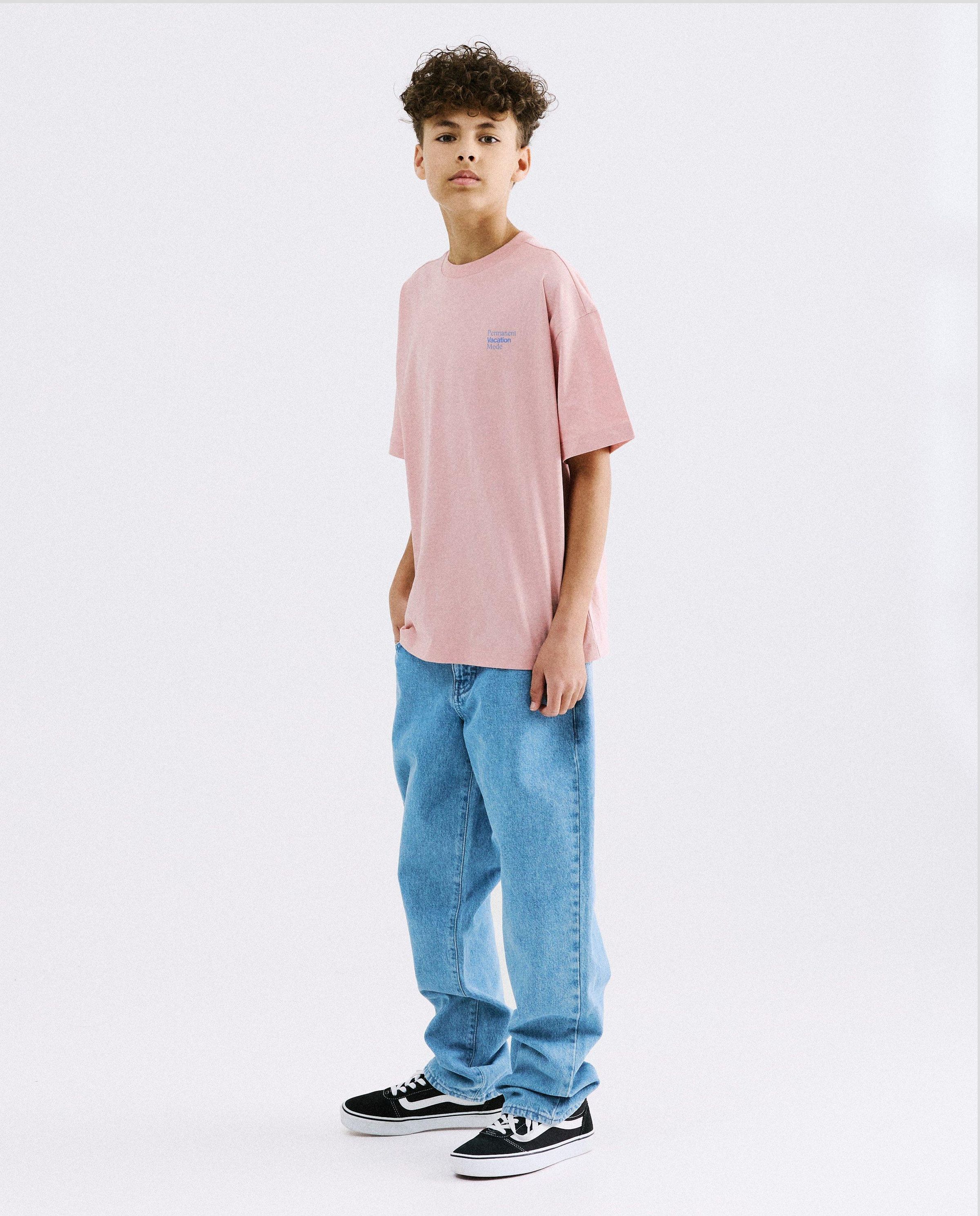 Donkergrijze jeans, loose fit - Fish & Chips
