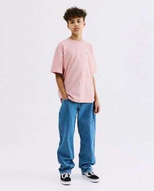 Lichtblauwe jeans, loose fit - Fish & Chips