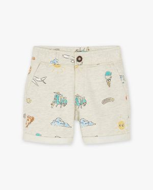 Shorts - Short &agrave; imprim&eacute; int&eacute;gral