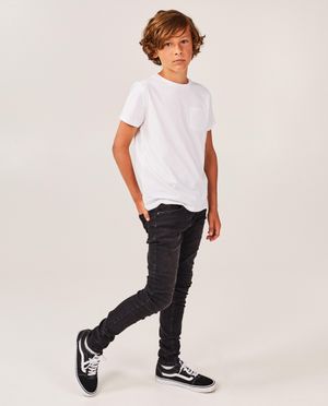 Zwarte jeans, skinny fit - Fish & Chips