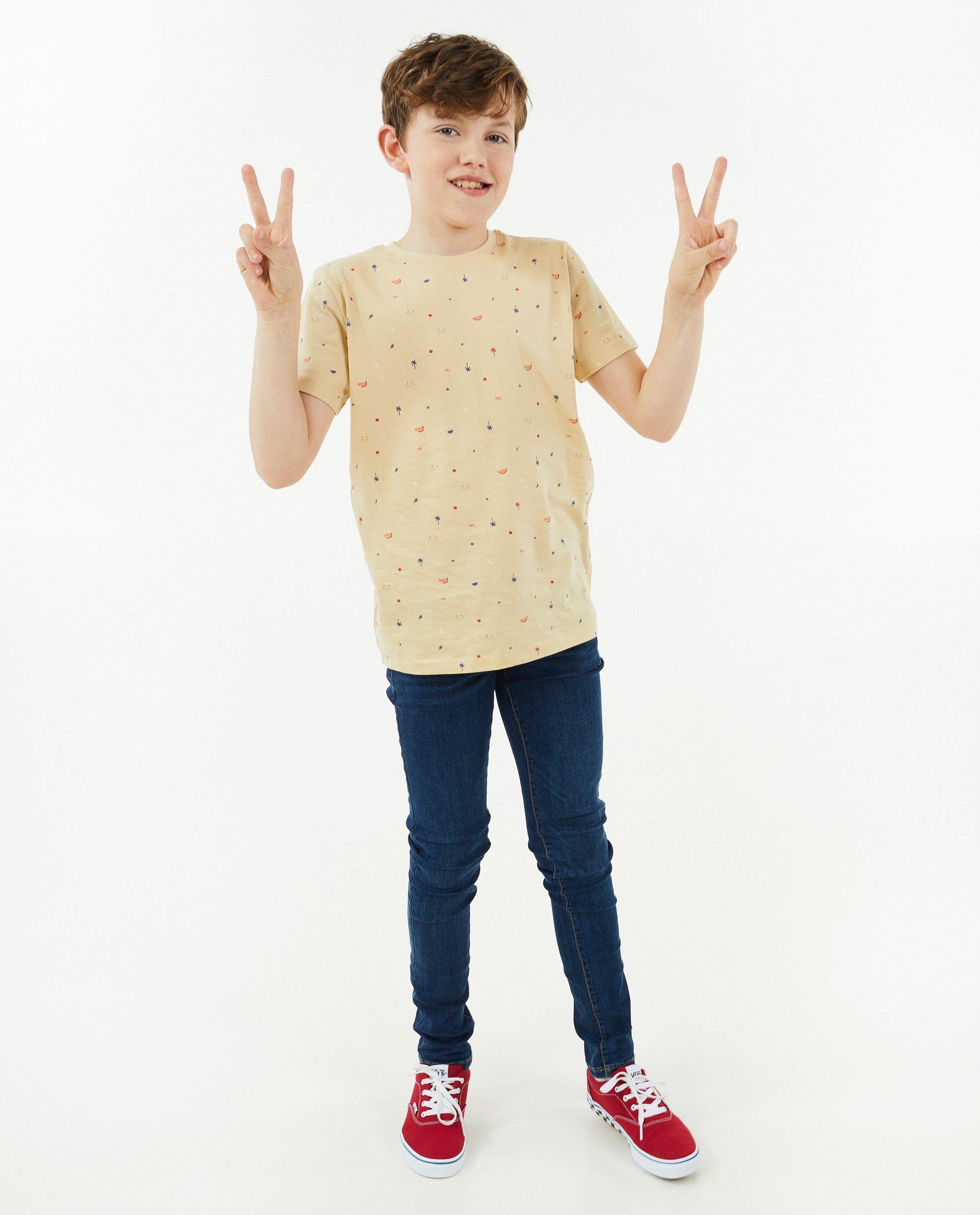 Blauwe jeans, straight fit - Fish & Chips