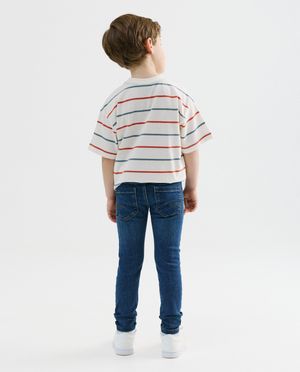 Jeans - Jeans bleu fonc&eacute;, coupe skinny