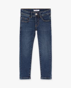 Jeans - Jeans bleu fonc&eacute;, coupe skinny