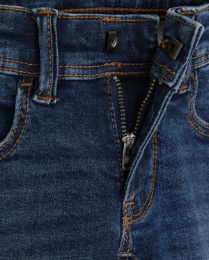 Jeans - Jeans bleu fonc&eacute;, coupe skinny