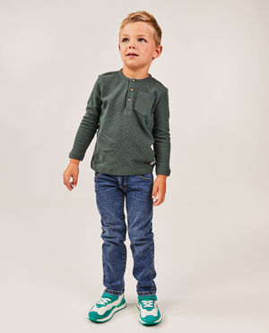 Blauwe jeans, straight fit - Kidz Nation
