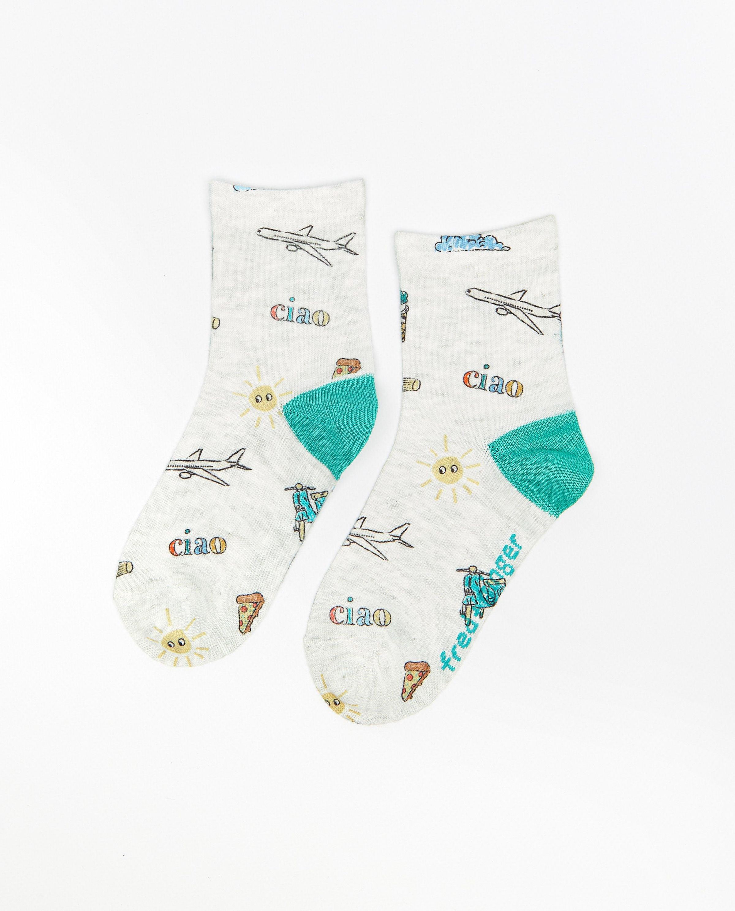 Kousen met allover print - Fred + Ginger