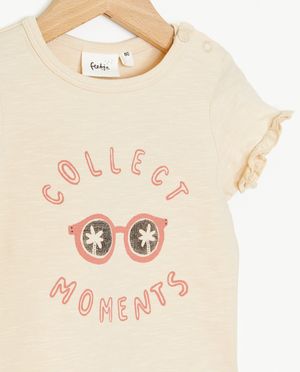 T-shirts - Offwhite T-shirt met print