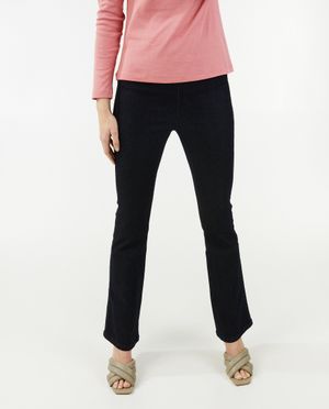 Pantalons - Jeggings bleu fonc&eacute;, coupe &agrave; pattes d&rsquo;&eacute;l&eacute;phant (flared)
