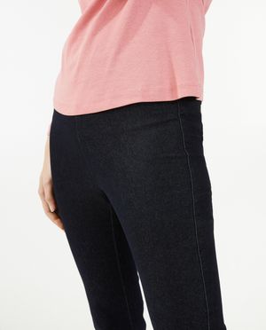 Pantalons - Jeggings bleu fonc&eacute;, coupe &agrave; pattes d&rsquo;&eacute;l&eacute;phant (flared)