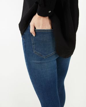 Jeans - Jeans bleu, coupe skinny