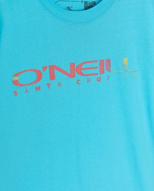 T-shirts - T-shirt bleu &agrave; inscription