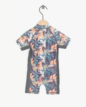 Zwemkleding - Zwempak met print, UPF 50+