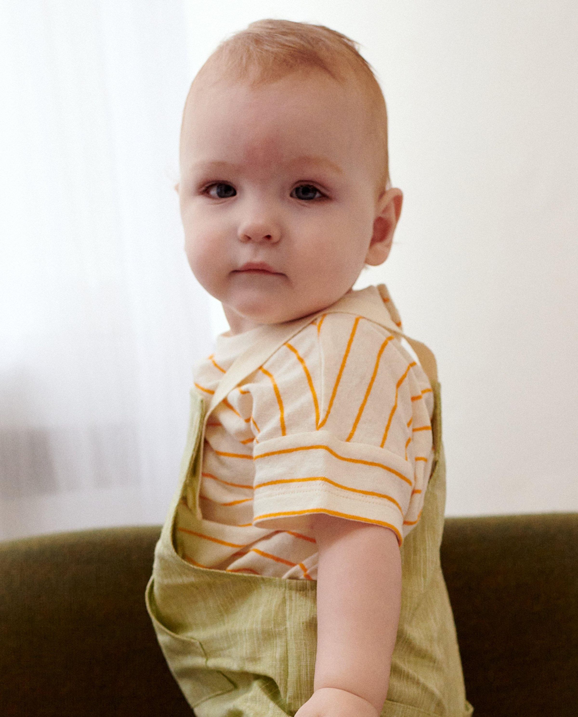 Unisex T-shirt met strepen, baby - Nanja Massy