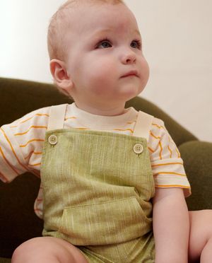T-shirts - Unisex T-shirt met strepen, baby