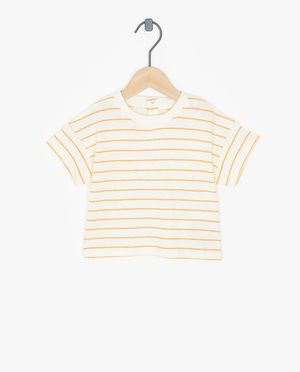 T-shirts - Unisex T-shirt met strepen, baby