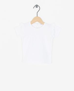 T-shirt met reli&euml;fversiering - Dirkje