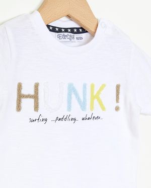 T-shirts - T-shirt met opschrift