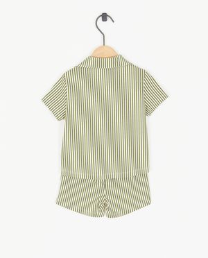 Nachtkleding - Pyjama met borduursel