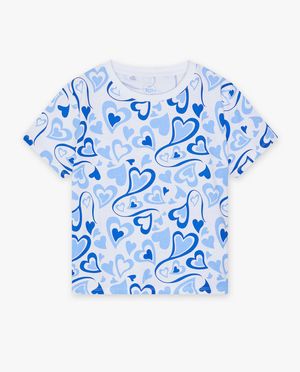 T-shirts - T-shirt avec imprim&eacute; &agrave; carreaux
