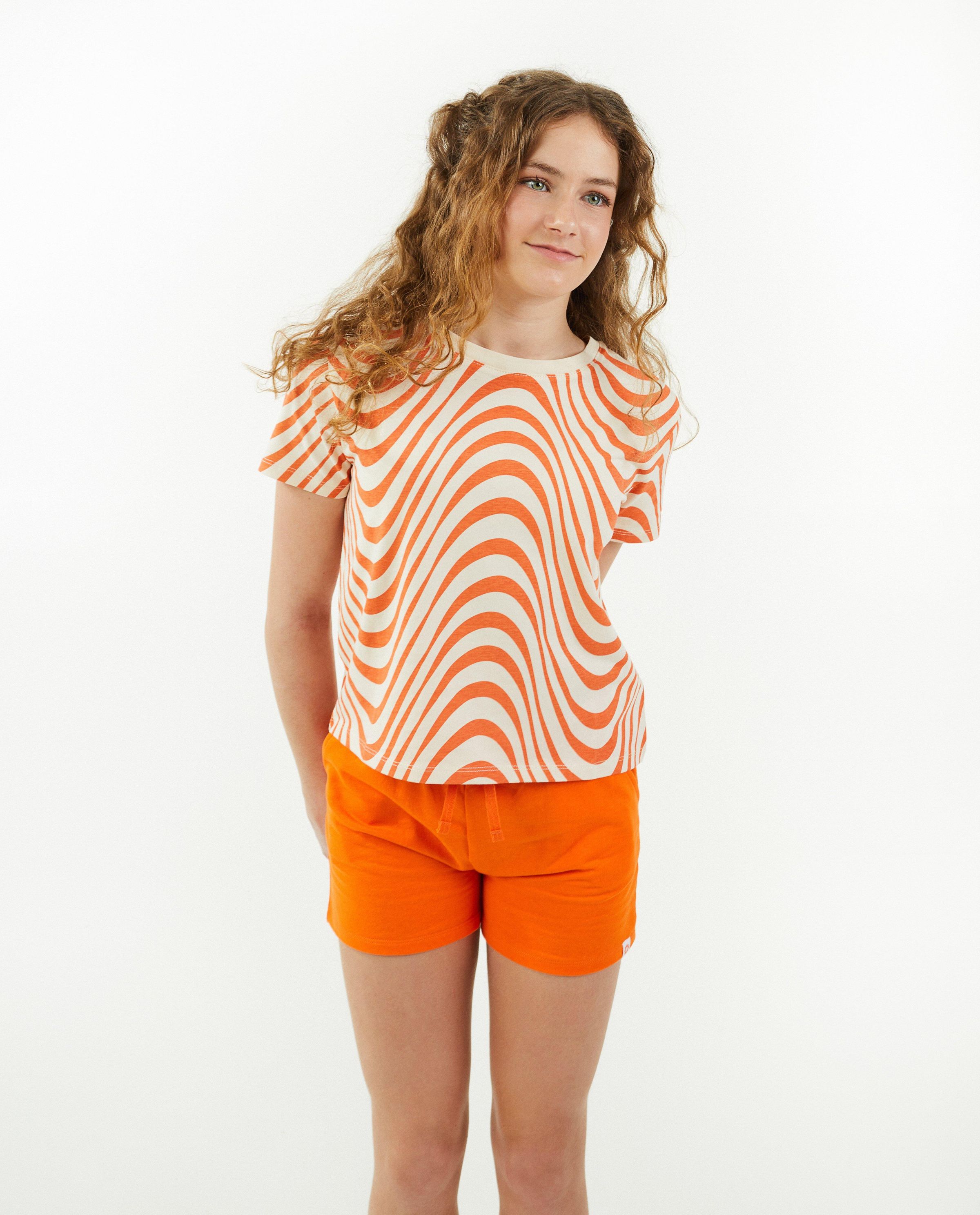 T-shirt &agrave; imprim&eacute; de vagues - Besties