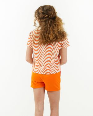 T-shirts - T-shirt avec imprim&eacute; &agrave; carreaux