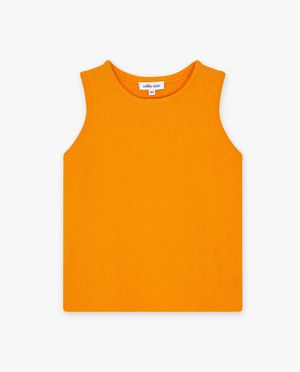 T-shirts - Top en tricot &agrave; structure en zigzag
