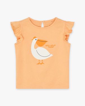 T-shirts - T-shirt avec un imprim&eacute; de p&eacute;lican