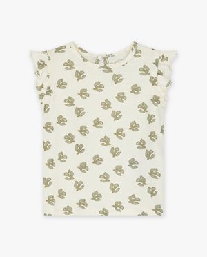 T-shirts - T-shirt &agrave; imprim&eacute; &agrave; oiseaux