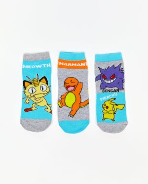 Kousen - 3-pack kousen, Pok&eacute;mon