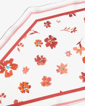 Breigoed - Sjaaltje met bloemenprint