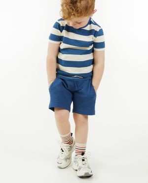 Shorten - Beige short van sweatstof