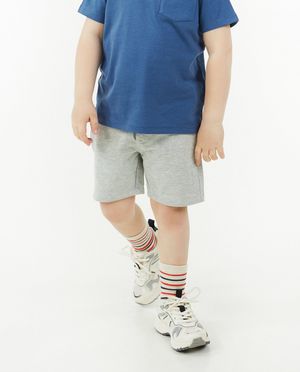 Shorten - Beige short van sweatstof