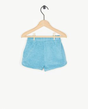Shorten - Bruine short van spons