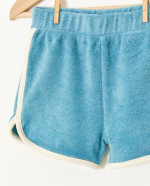 Shorten - Bruine short van spons